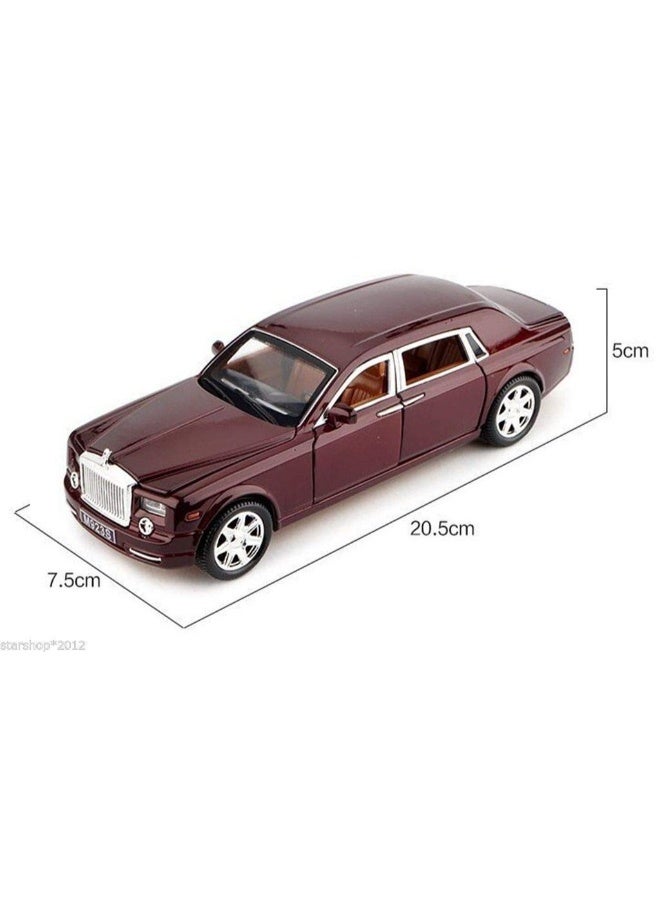 Simulation of Rolls Royce Phantom Diecast Model Car – Exquisite Collectible Vehicle - Image 2
